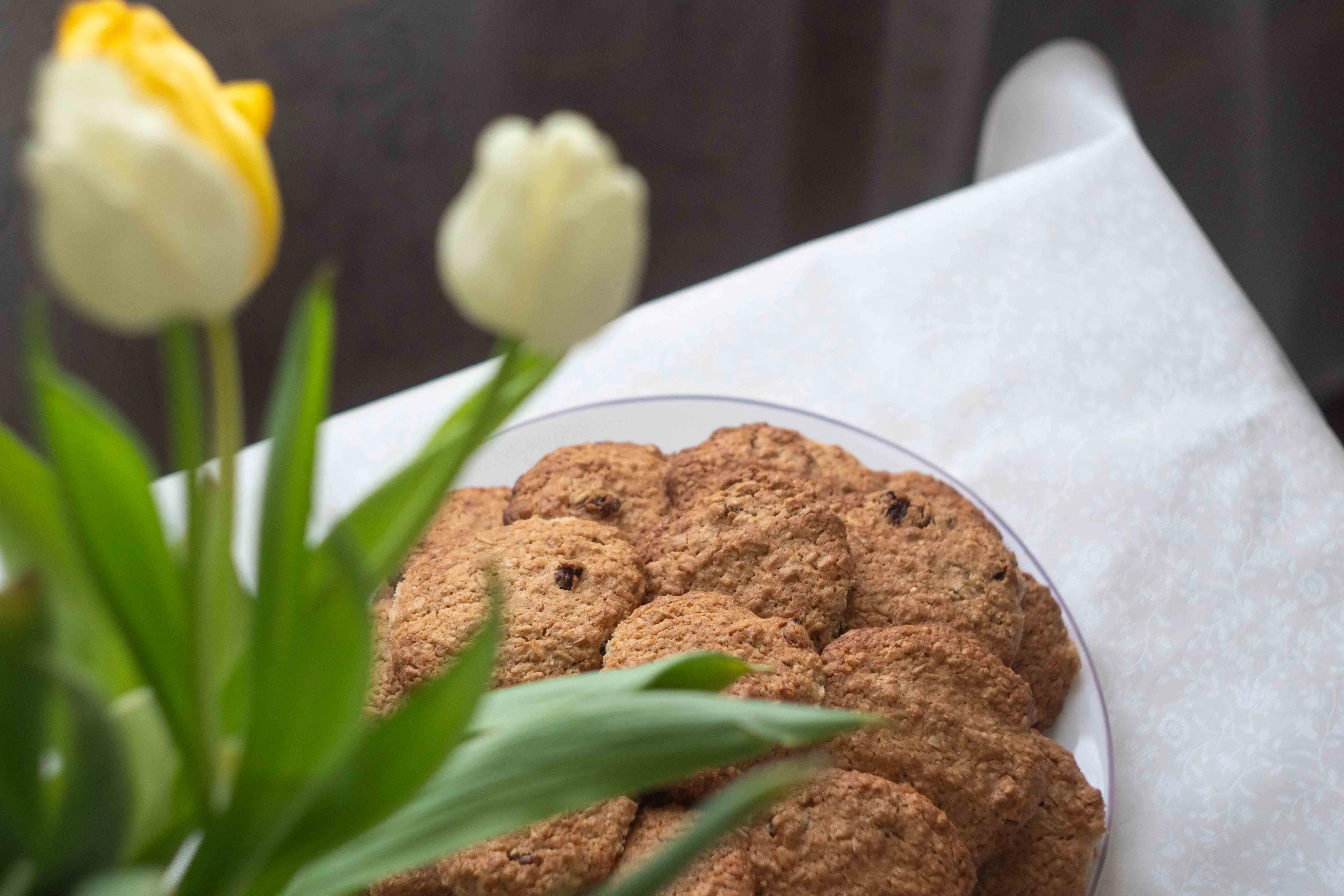 Авторский рецепт домашнего овсяного печенья на сливочном масле 🍪